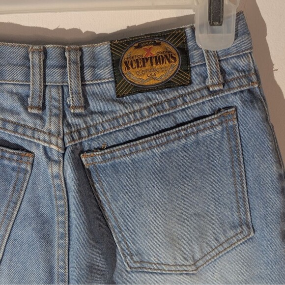 Vintage Xception Denim High Rise Cut Off Jean Shorts - Picture 6 of 8